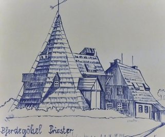 Eines der Bilder im Kohlhaus derGeorgenhütte Schneeberg.