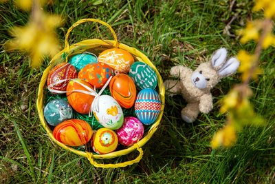 Kinder können am Samstag Ostereier im Park der Generationen suchen und finden.