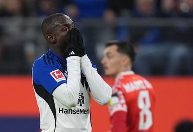 Jean-Luc Dompé vom Hamburger SV hat nach seiner Alkoholfahrt einen Strafbefehl erhalten. (Archivbild)
