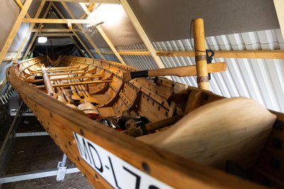 Seit mehr als vier Jahren wird am Langschiff gebaut – in einer Behelfswerft.