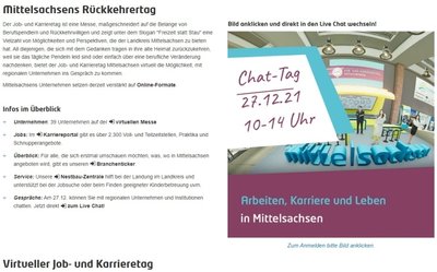 Die Wirtschaftsförderung im Landratsamt hatte im Internet für den "Rückkehrertag" die Werbetrommel gerührt. 