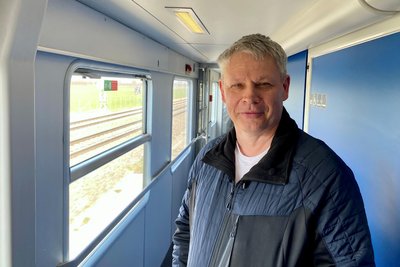 Weil ein Waggon fehlte, konnte er sein Einzelabteil für 296 Euro nicht nutzen: Fahrgast Maik Lehmann aus der Nähe von Bautzen.
