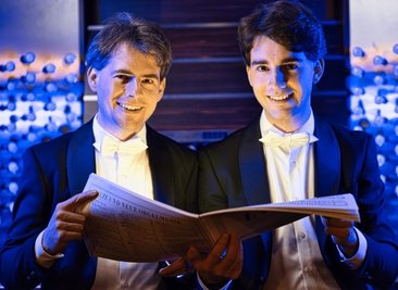 Markus (links) und Pascal Kaufmann. Foto: Fabian Jugel