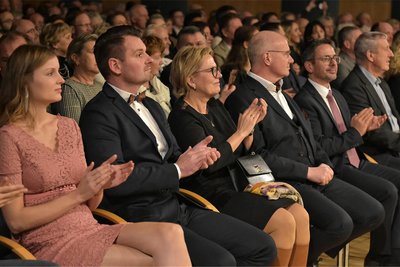 Sachsens Tourismus- und Kulturminissterin Barbara Klepsch (CDU/Mitte) gehörte zu den Ehrengästen.