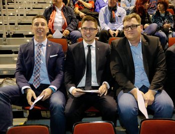 Helmut Brunhuber, Norman Löster und Thomas Uhlig (v. l.) sind in den Aufsichtsrat gewählt worden.