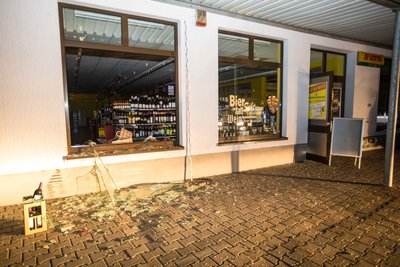 Der Getränkemarkt ist nicht zum ersten Mal Ziel eines Einbruchs geworden.