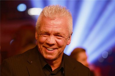 17. Februar 2018: Rocky als Gast beim Boxabend in Ludwigsburg.