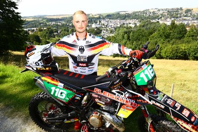 Der Zschopauer Pascal Sadecki bestreitet in Italien seine zweite Sechstagefahrt.