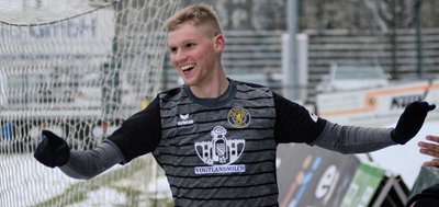 Cedric Graf setzte mit seinem Treffer zum 4:1 den Schlusspunkt im Heimspiel gegen den SV Westerhausen. Er steht für den Aufschwung im Offensivspiel der Auerbacher in den jüngsten Spielen. Viermal hat er seit seiner Rückkehr aus der Verletzungspause schon getroffen.
