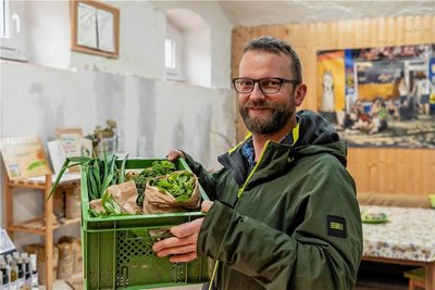 Markus Stahl nutzte die Abo-Kiste mit wöchentlichem frischen Gemüse. 