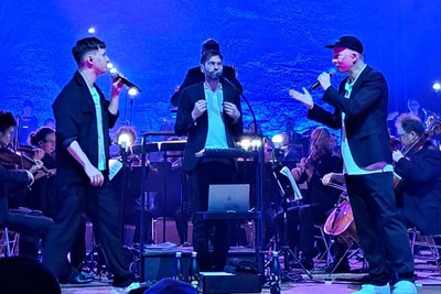 Die Band war erst vor wenigen Tagen in der Stadt.