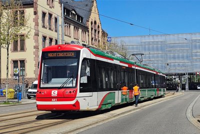 Nur eine kurze Pause: Bei der City-Bahn Chemnitz wird weiter gestreikt.