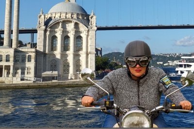 Michaela Münzberg berichtet in Penig über ihre Tour zum Bosporus.