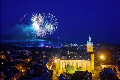 Das Kät-Feuerwerk: eine „Sinfonie der Farben“.