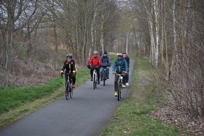 Die Oelsnitzer AG Radwege um Frieder Jäckel hat vor vier Jahren das Thema Radverkehr in der Stadt und ihrer Umgebung angeschoben.