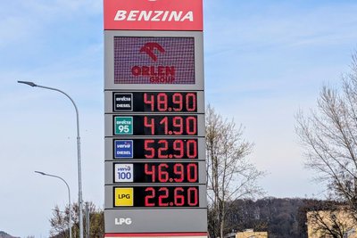 Kleinere Tankstellen in Litvínov sind noch günstiger.