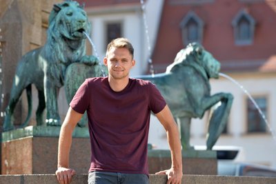 Seit ein paar Jahren wohnt Marvin Schlegel, der aus dem Hainichener Ortsteil Riechberg stammt, in der Bergstadt Freiberg.