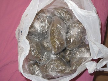 In einer Wohnung im Chemnitzer Stadtteil Bernsdorf fanden Polizisten 750 Gramm Marihuana.