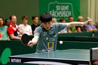 2. Tischtennis-Bundesliga: Wo Aufsteiger TTC Sachsenring Hohenstein-Ernstthal Spitzenreiter ist - Neuzugang Hsin-Yang Li aus Taiwan ist beim TTC Sachsenring absoluter Leistungsträger.