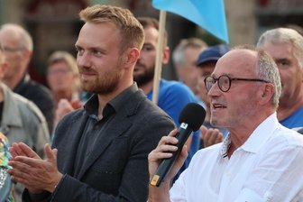 20 neue Gesichter: Wer es in den Zwickauer Stadtrat geschafft hat und wer nicht - Platz eins und drei in der Wählergunst: AfD-Fraktionschef Wolfgang Elsel (rechts) bekam 14.467 Wählerstimmen, Parteifreund Jonas Dünzel 6518. Dünzel zieht damit erstmals in den Stadtrat ein.