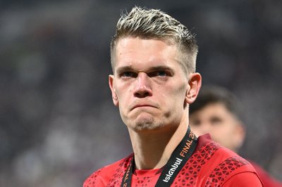 Sichtlich gezeichnet von der Finalniederlage: Abwehrchef Matthias Ginter.