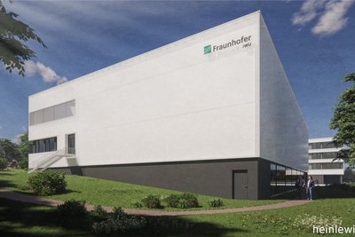 So soll das neue Forschungsgebäude in Dresden einmal aussehen.