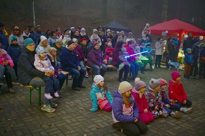 Das Kürbisleuchten lockte viele große und kleine Besucher an.