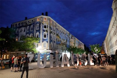 Schon 2022 lockte das Kosmos Chemnitz Zehntausende auf den Brühl.