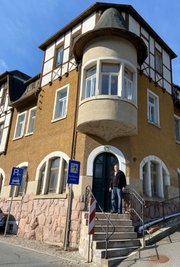Das Erdgeschoss des ehemaligen Hotels an der Chemnitzer Straße soll ein kultureller Treffpunkt werden.