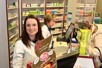 Ulrike Nitzsche-Burkhardt ist Inhaberin der Merkur-Apotheke in Rochlitz. Foto: