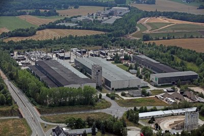 Auf dem Gelände des alten Plattenwerkes in Zwickau-Pöhlau soll das neue Gefängnis für Sachsen und Thüringen entstehen.