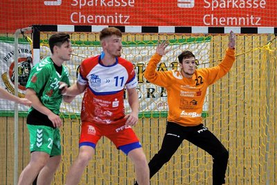 HC-Torhüter Philipp Seidemann hat zuletzt beim Sieg in Plauen-Oberlosa die Auszeichnung als bester Akteur seines Teams erhalten. 