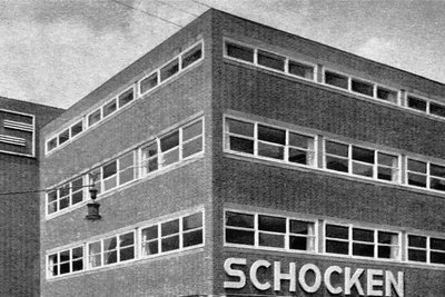 So sah das Kaufhaus Schocken kurz nach der Eröffnung im Jahr 1929 aus. 