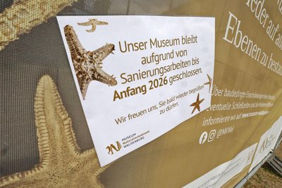 Die Wiedereröffnung wird für Anfang 2026 angestrebt.
