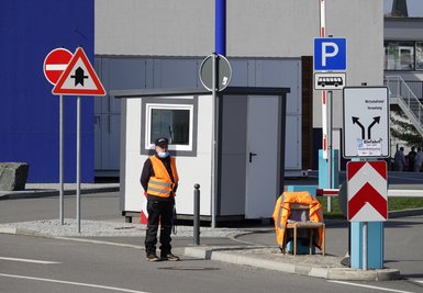 Am Donnerstag hielt sich der Andrang an der Corona-Ambulanz in Grenzen.