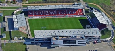 Die GGZ-Arena in Zwickau.