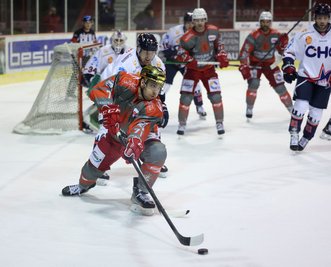 Mit 0:4 ging das erste Heimspiel in den Playoffs verloren. Im Bild: Scott Feser.