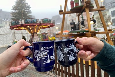 Der Weihnachtsmarkt in Mittweida war dieses Jahr an allen vier Tagen gut besucht.