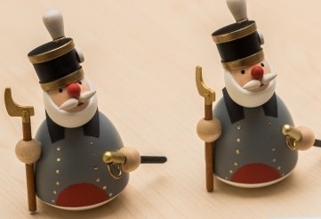 Das Maskottchen des 6. Sächsischen Bergmannstages. 