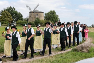 In und an der Mühle in Tettau findet am Sonntag ein Erntedankfest statt.