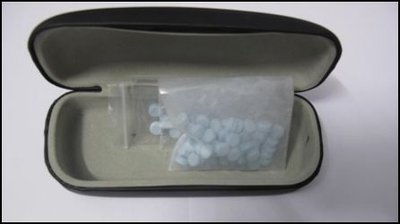 Insgesamt fanden die Polizisten 71  Ecstasy-Tabletten.