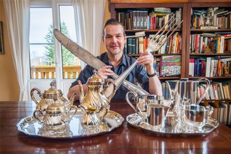 200 Jahre August Wellner: Vortrag über den Auer Industriepionier - Oliver Titzmann ist Experte für die Geschichte der Wellner-Fabrik und Sammler von Wellner-Produkten.