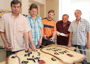 Andreas Weißbach, Peter Haberland und Hennry Weiß (v. l.)
