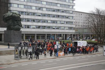 200 Menschen bei Demo gegen Rechtsextremismus -