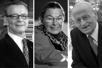 2023 verstorben: Von diesen Prominenten mussten wir Abschied nehmen - Nur einige der bekannten Persönlichkeiten, von denen wir im Jahr 2023 Abschied nehmen mussten (v.l.): Johannes Schulze, Jutta Müller und Carl Hahn.