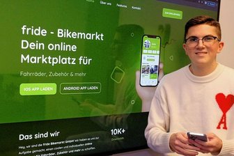 21-jähriges Software-Ass aus Reichenbach holt mobile.de-Gründer ins Boot - Jonas Müller in seinem Reichenbacher Büro. Mit seiner Fride-Bikemarkt-App ist der einstige Studienabbrecher in eine Marktlücke gestoßen. Der Erfolg kommt jedoch nicht von ungefähr - im Alter von zwölf Jahren hat sich der heutige Firmenchef das Programmieren selbst beigebracht. 