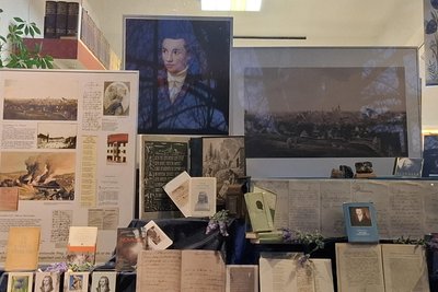Die Akademische Buchhandlung Freiberg gedenkt zum 225. Todestag von Novalis.