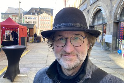 Martin Rothe-Hohmann hatte zur Eröffnung einen „übelst coolen Tag.“
