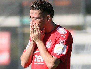 Aykut Öztürk schoss ein Tor und war trotzdem enttäuscht.