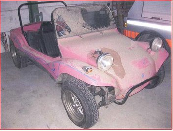 Die Polizei sucht derzeit nach dem Besitzer dieses Buggys.